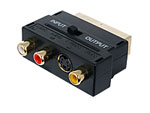 Gold plated switchable scart adaptor Gold plated switchable scart adaptor